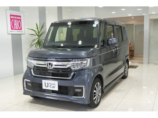 Ｎ－ＢＯＸカスタム ＥＸ　ホンダセンシング　ディスプレイオーディオ　バックカメラ　ＥＴＣ　充電用ＵＳＢジャック　助手席スーパースライドシート　パワースライドドア　シートバックテーブル　シートヒーター　アルミホイール（5枚目）