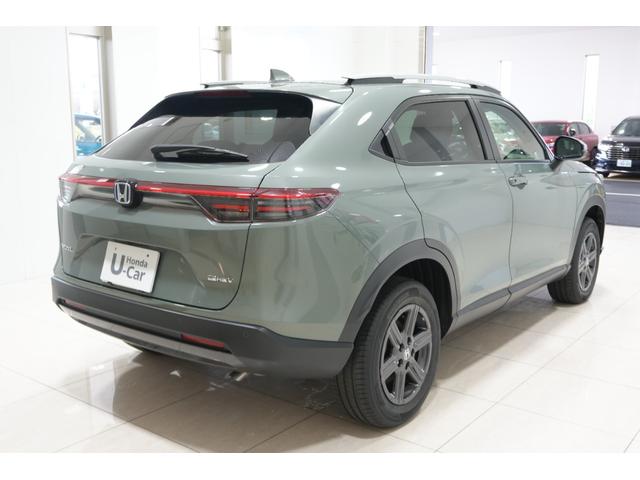 ヴェゼル ｅ：ＨＥＶＸ・ＨｕＮＴパッケージ　元試乗車　ホンダセンシング　障害物センサー　横滑り防止装置　ナビ　バックカメラ　本革巻ステアリング　ルーフレール　クルーズコントロール　アルミホイール　スマートキー（8枚目）