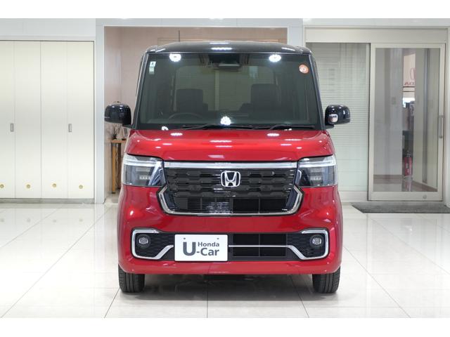 N-BOXカスタム コーディネートスタイル ホンダセンシング 横滑り防止装置 ナビ バックカメラ ETC 充電用USBジャック パワースライドドア シートヒーター クルーズコントロール アルミホイール スマートキー(4枚目)
