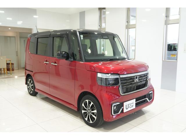 N-BOXカスタム コーディネートスタイル ホンダセンシング 横滑り防止装置 ナビ バックカメラ ETC 充電用USBジャック パワースライドドア シートヒーター クルーズコントロール アルミホイール スマートキー(9枚目)