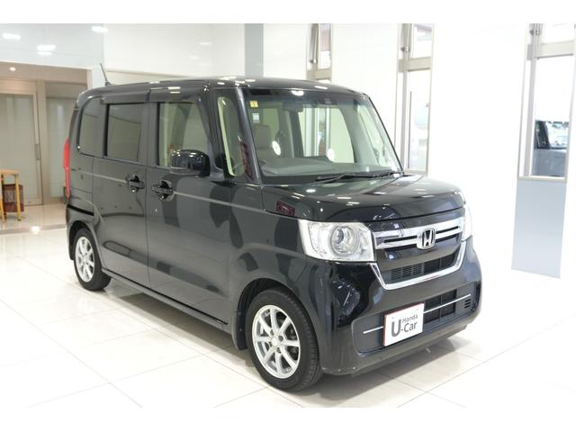 N-BOX L ホンダセンシング 横滑り防止装置 障害物センサー ナビ バックカメラ ETC 充電用USBジャック パワースライドドア シートヒーター シートバックテーブル アルミホイール スマートキー(9枚目)