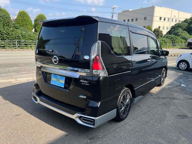 セレナ ライダー ドライブレコーダー ETC オートクルーズコントロール 衝突被害軽減システム 両側スライド・片側電動 オートライト スマートキー アイドリングストップ 電動格納ミラー 3列シート フルフラット(14枚目)