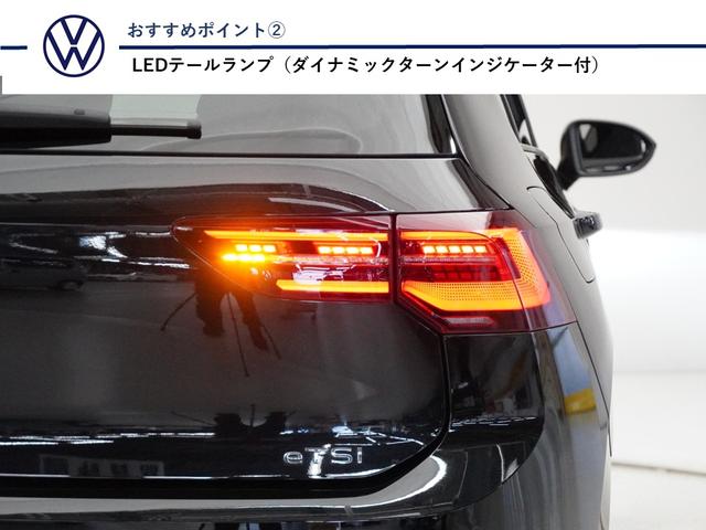 ゴルフ ｅＴＳＩ　Ｒライン　プラチナムエディション　ナビ　地デジＴＶ　ハンズフリーフォン　ブルートゥースオーディオ　ＥＴＣ　ＡＣＣ　リヤビューカメラ　障害物センサー　ＬＥＤマトリックスヘッドライト　デジタルメーター　ＤＣＣ　認定中古車（4枚目）