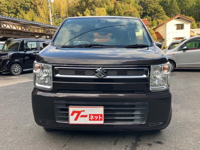 ワゴンR ハイブリッドFX ナビ TV レーンアシスト 衝突被害軽減システム オートライト スマートキー アイドリングストップ 電動格納ミラー シートヒーター ベンチシート CVT 盗難防止システム ABS ESC CD(3枚目)