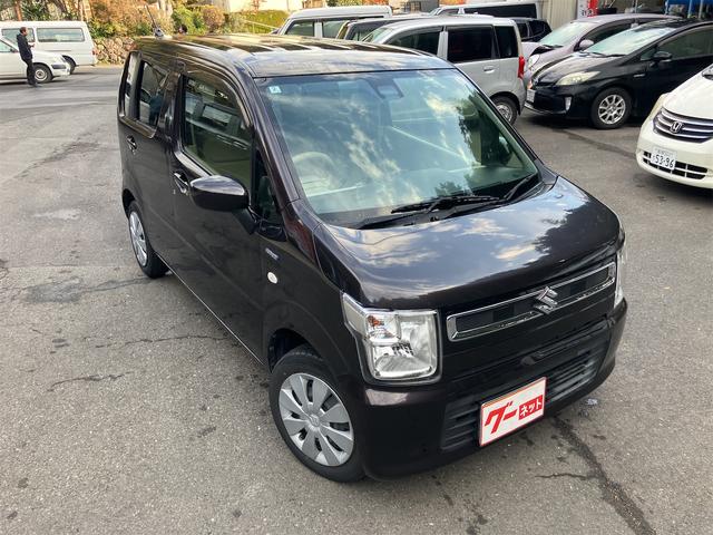 ワゴンR ハイブリッドFX ナビ TV レーンアシスト 衝突被害軽減システム オートライト スマートキー アイドリングストップ 電動格納ミラー シートヒーター ベンチシート CVT 盗難防止システム ABS ESC CD(6枚目)