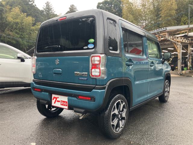 ハスラー ハイブリッドＸ　全周囲カメラ　ナビ　ＴＶ　クリアランスソナー　レーンアシスト　衝突被害軽減システム　オートライト　ＬＥＤヘッドランプ　スマートキー　アイドリングストップ　電動格納ミラー　シートヒーター　ＣＶＴ（7枚目）