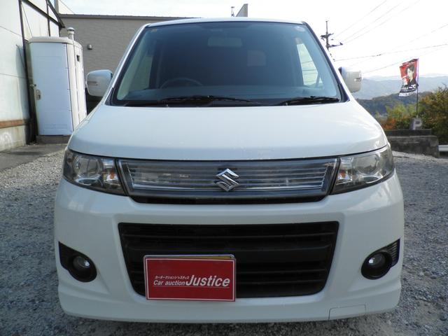 ワゴンRスティングレー リミテッド ナビワンセグ Bカメラ ETC ハーフレザー スマートキー(2枚目)