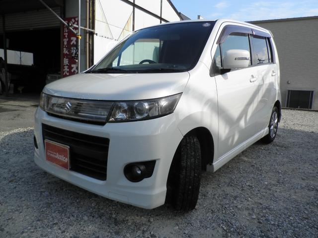 ワゴンRスティングレー リミテッド ナビワンセグ Bカメラ ETC ハーフレザー スマートキー(3枚目)