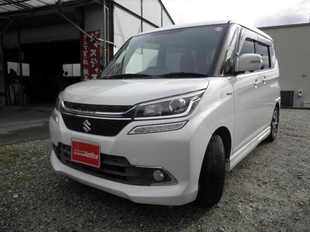 ソリオバンディット ハイブリッドＭＶ　ナビフルセグＢｌｕｅｔｏｏｔｈオーディオ　全方位カメラ　レーダーブレーキ　ＥＴＣ　オートクルーズ　パワスラ　シートヒーター（3枚目）