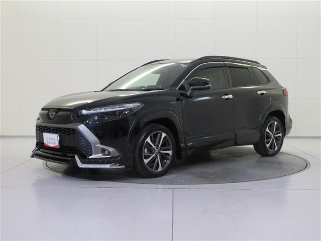 カローラクロス Z フルセグ メモリーナビ ミュージックプレイヤー接続可 バックカメラ 衝突被害軽減システム ETC ドラレコ LEDヘッドランプ ワンオーナー フルエアロ 記録簿(3枚目)