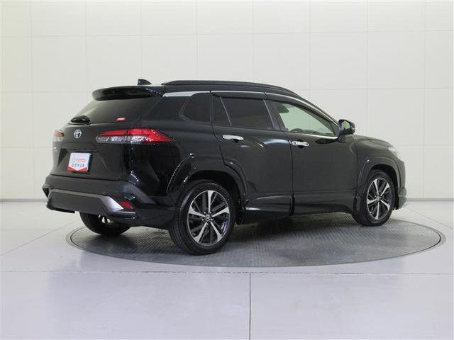 カローラクロス Z フルセグ メモリーナビ ミュージックプレイヤー接続可 バックカメラ 衝突被害軽減システム ETC ドラレコ LEDヘッドランプ ワンオーナー フルエアロ 記録簿(6枚目)