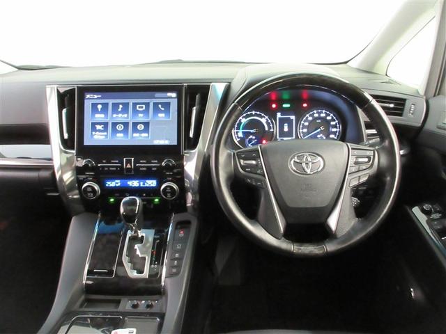 アルファードハイブリッド SR Cパッケージ サンルーフ 4WD フルセグ メモリーナビ DVD再生 ミュージックプレイヤー接続可 後席モニター バックカメラ 衝突被害軽減システム ETC ドラレコ 両側電動スライド LEDヘッドランプ 記録簿(18枚目)