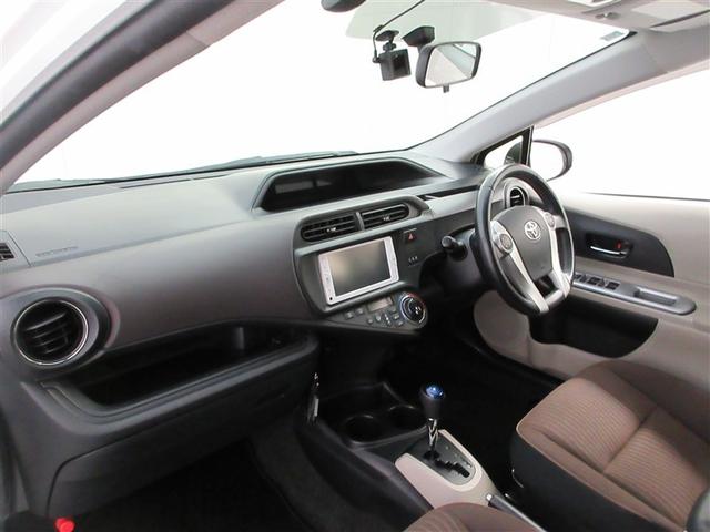 アクア G ワンセグ メモリーナビ ミュージックプレイヤー接続可 バックカメラ ETC ドラレコ ワンオーナー 記録簿 アイドリングストップ(8枚目)