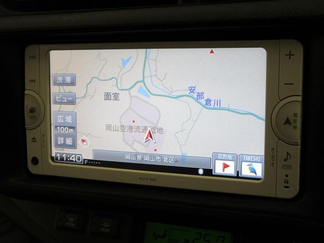 アクア G ワンセグ メモリーナビ ミュージックプレイヤー接続可 バックカメラ ETC ドラレコ ワンオーナー 記録簿 アイドリングストップ(13枚目)