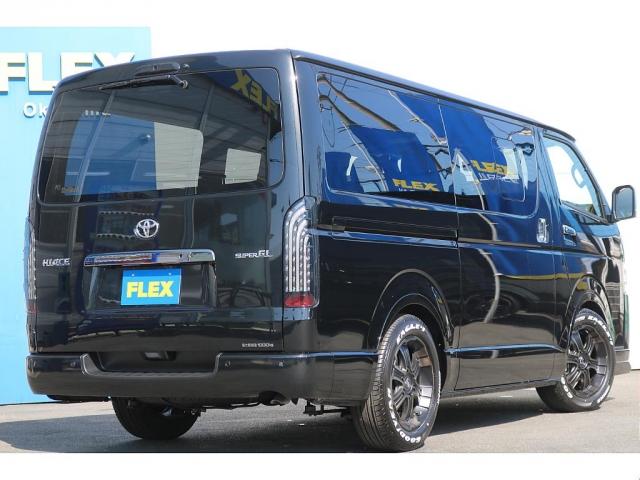 スーパーGL ダークプライムII 新車 ディーゼル2WD ライトカスタムPKG アルパインBIG-X11インチフルセグSDナビ&連動ドラレコ フロントスポイラー 2インチローダウン施工 オーバーフェンダー 17インチアルミ&タイヤ(2枚目)