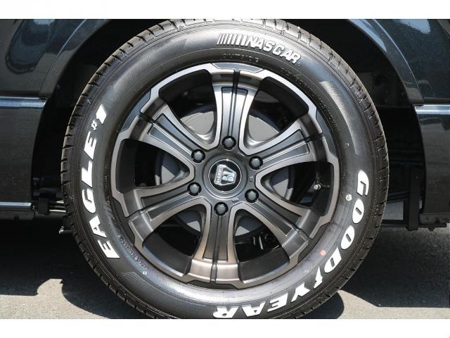 スーパーGL ダークプライムII 新車 ディーゼル2WD ライトカスタムPKG アルパインBIG-X11インチフルセグSDナビ&連動ドラレコ フロントスポイラー 2インチローダウン施工 オーバーフェンダー 17インチアルミ&タイヤ(7枚目)