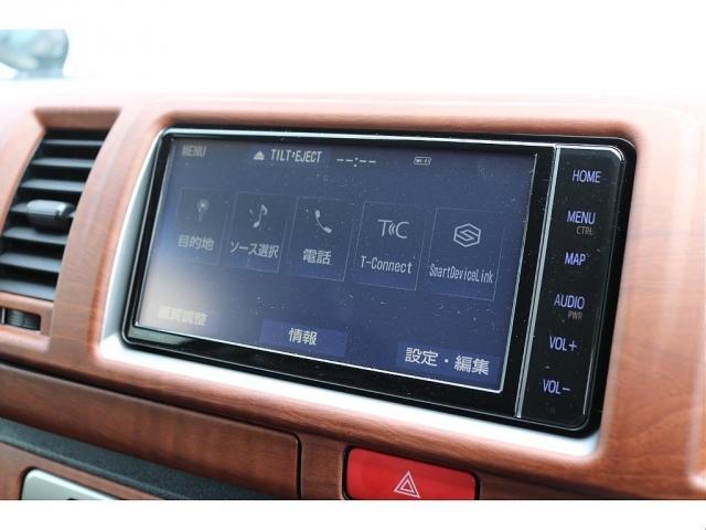 ハイエースバン ロングスーパーGL R7年式 アーバンカーキ ガソリン2WD Re Classic丸目 ブラックエディション フロントスポイラー オーバーフェンダー LEDテールランプ シートカバー ベッドキット インテリアパネル3点(14枚目)