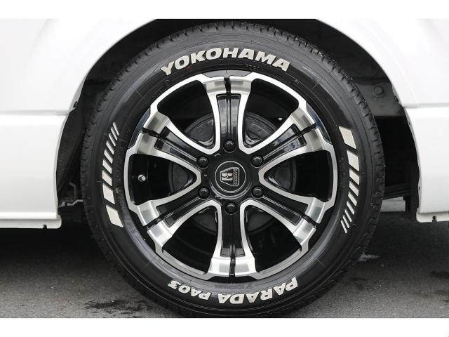 ハイエースバン スーパーGL ダークプライムII R3年式 1ナンバー ディーゼル2WD 2インチローダウン フロントスポイラー オーバーフェンダー 7インチ純正ナビ ETC ドラレコ サイドバー ベッドキット アームレスト 17インチアルミホイール(11枚目)