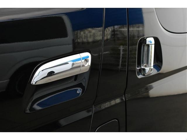 ハイエースバン ロングスーパーGL H25年式 3型 ディーゼル2WD 2インチローダウン スポイラー バッドフェイスボンネット LEDテールランプ 7インチナビ 後席モニター ETC スピーカー増設 レーダー ドラレコ ベッドキット(12枚目)