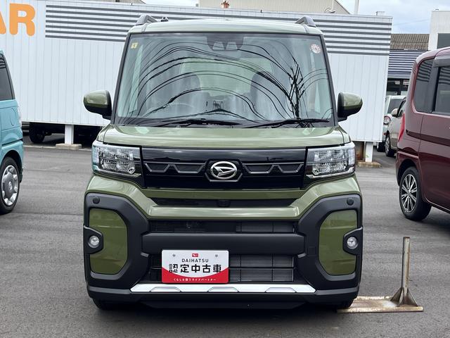 タント ファンクロス　ＬＥＤヘッドライト　前席シートヒーター　両側パワースライドドア　記録簿　禁煙車　レーンアシスト　オートマチックハイビーム　クリアランスソナー　認定中古車　プッシュボタンスタート　スマートキー（3枚目）