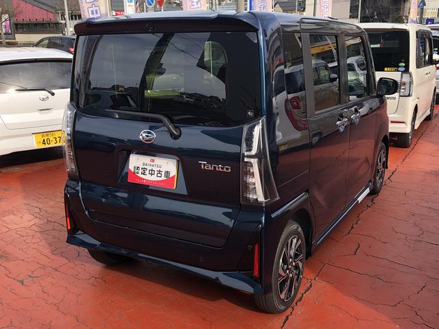 タント カスタムX LEDヘッドライト/フォグランプ コーナーセンサー 運転席/助手席シートヒーター 両側パワ-スライドドア 禁煙車 記録簿 認定中古車 レーンアシスト 衝突回避支援システム搭載車(6枚目)