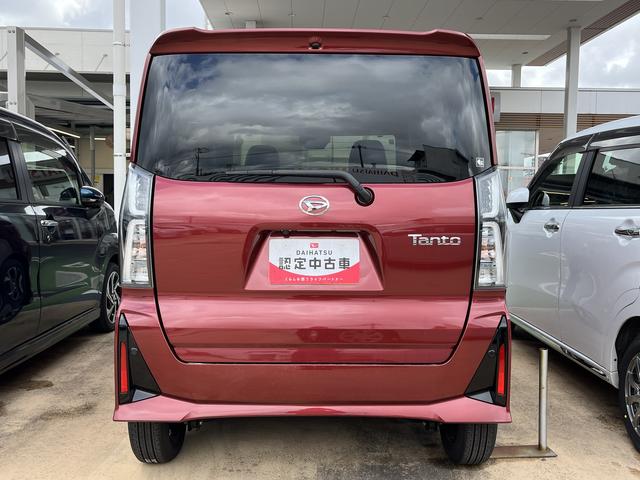 タント カスタムＸ　ＬＥＤヘッドライト　両側パワースライドドア　クリアランスソナー　前席シートヒーター　禁煙車　記録簿　認定中古車　レーンアシスト　オートマチックハイビーム　衝突回避支援システム搭載車（5枚目）