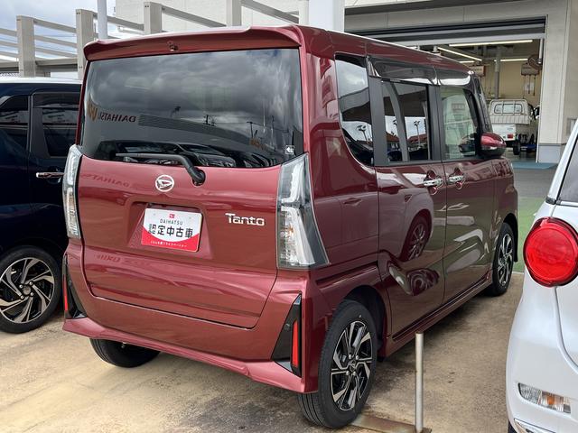 タント カスタムＸ　ＬＥＤヘッドライト　両側パワースライドドア　クリアランスソナー　前席シートヒーター　禁煙車　記録簿　認定中古車　レーンアシスト　オートマチックハイビーム　衝突回避支援システム搭載車（6枚目）
