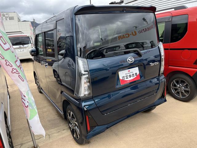 タント カスタムＸ　ＬＥＤヘッドライト　クリアランスソナー　両側パワースライドドア　前席シートヒーター　禁煙車　記録簿　認定中古車　レーンアシスト　オートマチックハイビーム　衝突回避支援システム搭載車（6枚目）