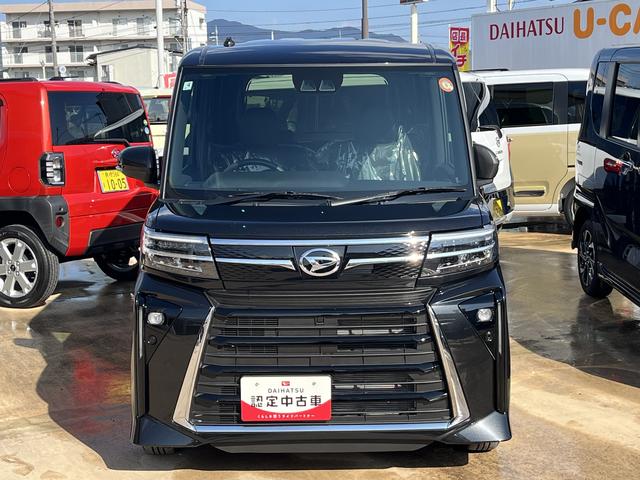 タント カスタムＸ　ＬＥＤヘッドライト／フォグランプ　コーナーセンサー　両側パワースライドドア　運転席／助手席シートヒーター　禁煙車　記録簿　認定中古車　レーンアシスト　衝突回避支援システム搭載車（4枚目）