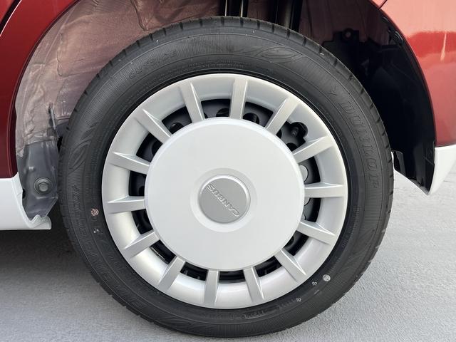 ムーヴキャンバス ストライプスＧ　ツートンカラー　ＬＥＤヘッドライト／フォグランプ　両側パワ－スライドドア　コーナーセンサー　運転席／助手席シートヒーター　禁煙車　記録簿　認定中古車　レーンアシスト　衝突回避支援システム搭載車（9枚目）