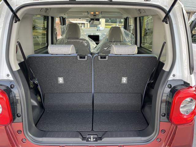 ムーヴキャンバス ストライプスＧ　ツートンカラー　ＬＥＤヘッドライト／フォグランプ　両側パワ－スライドドア　コーナーセンサー　運転席／助手席シートヒーター　禁煙車　記録簿　認定中古車　レーンアシスト　衝突回避支援システム搭載車（12枚目）