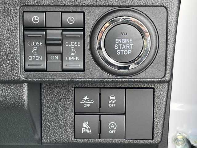 ムーヴキャンバス ストライプスＧ　ツートンカラー　ＬＥＤヘッドライト／フォグランプ　両側パワ－スライドドア　コーナーセンサー　運転席／助手席シートヒーター　禁煙車　記録簿　認定中古車　レーンアシスト　衝突回避支援システム搭載車（18枚目）