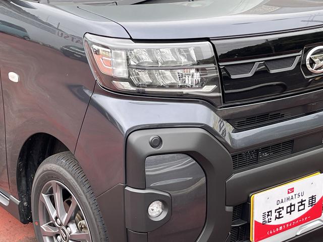 タント ファンクロス　４ＷＤ　ＬＥＤヘッドライト　前後コーナーセンサー　両側電動スライドドア　禁煙車　記録簿　レーンアシスト　オートマチックハイビーム　プッシュボタンスタート　スマートキー　前席シートヒーター（6枚目）