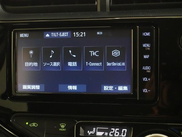 アクア Sスタイルブラック フルセグ メモリーナビ DVD再生 ミュージックプレイヤー接続可 バックカメラ 衝突被害軽減システム ETC ドラレコ LEDヘッドランプ ワンオーナー 記録簿(11枚目)