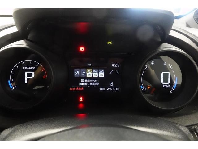 ヤリス G フルセグ ミュージックプレイヤー接続可 バックカメラ 衝突被害軽減システム ETC ドラレコ 記録簿(10枚目)