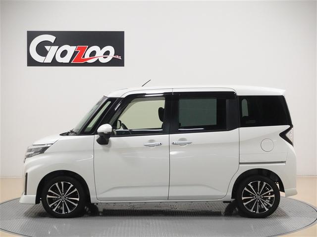 ルーミー カスタムG-T フルセグ メモリーナビ DVD再生 ミュージックプレイヤー接続可 バックカメラ 衝突被害軽減システム ETC ドラレコ 両側電動スライド LEDヘッドランプ ウオークスルー ワンオーナー 記録簿(3枚目)