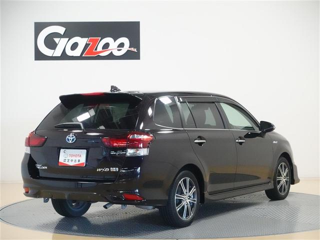 カローラフィールダー ハイブリッドG ダブルバイビー フルセグ メモリーナビ DVD再生 ミュージックプレイヤー接続可 バックカメラ 衝突被害軽減システム ETC ドラレコ LEDヘッドランプ 記録簿(4枚目)