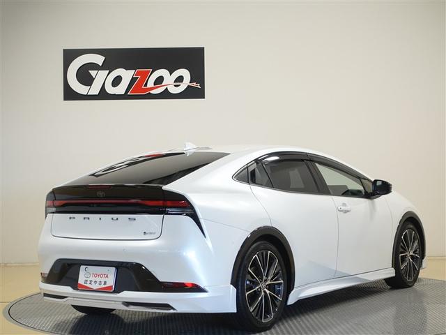 プリウス Z フルセグ ミュージックプレイヤー接続可 バックカメラ 衝突被害軽減システム ETC ドラレコ LEDヘッドランプ ワンオーナー フルエアロ 記録簿(4枚目)