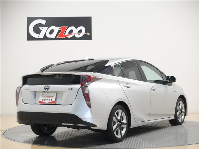 プリウス Ａツーリングセレクション　フルセグ　メモリーナビ　ＤＶＤ再生　ミュージックプレイヤー接続可　バックカメラ　衝突被害軽減システム　ＥＴＣ　ＬＥＤヘッドランプ　ワンオーナー　記録簿（4枚目）