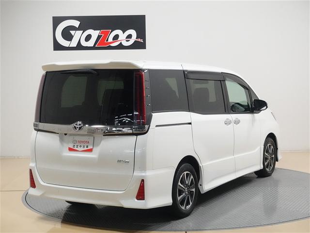 ノア Si ダブルバイビーIII フルセグ メモリーナビ DVD再生 ミュージックプレイヤー接続可 後席モニター バックカメラ 衝突被害軽減システム ETC 両側電動スライド LEDヘッドランプ ウオークスルー 乗車定員7人 記録簿(4枚目)