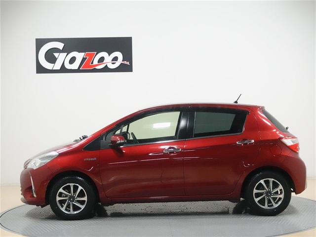 ヴィッツ ハイブリッド　ジュエラ　フルセグ　メモリーナビ　ＤＶＤ再生　ミュージックプレイヤー接続可　バックカメラ　衝突被害軽減システム　ＥＴＣ　ドラレコ　ＬＥＤヘッドランプ　記録簿（3枚目）