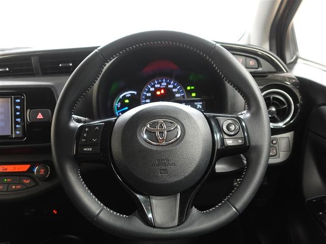 ヴィッツ ハイブリッド　ジュエラ　フルセグ　メモリーナビ　ＤＶＤ再生　ミュージックプレイヤー接続可　バックカメラ　衝突被害軽減システム　ＥＴＣ　ドラレコ　ＬＥＤヘッドランプ　記録簿（30枚目）