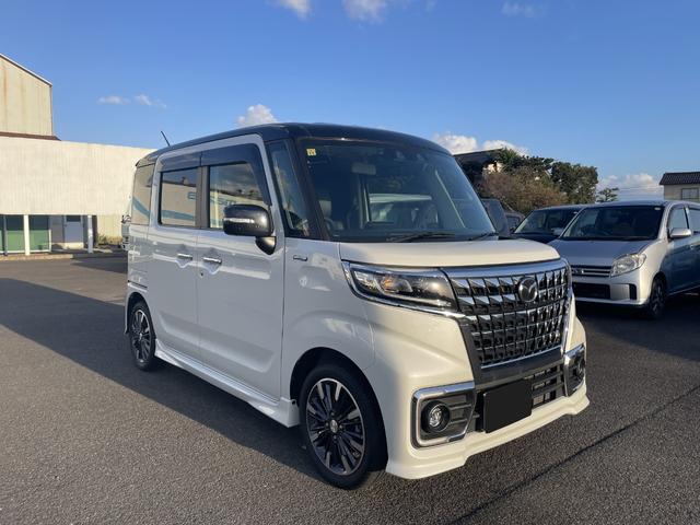 フレアワゴンカスタムスタイル ハイブリッドXS 社外ナビゲーション(AVIC-RL812) 社外前後ドライブレコーダー ETC エアサキューレーター 後両側パワースライドドア 運転席シートヒーター 運転席助手席バニティミラー パーキングセンサー(2枚目)