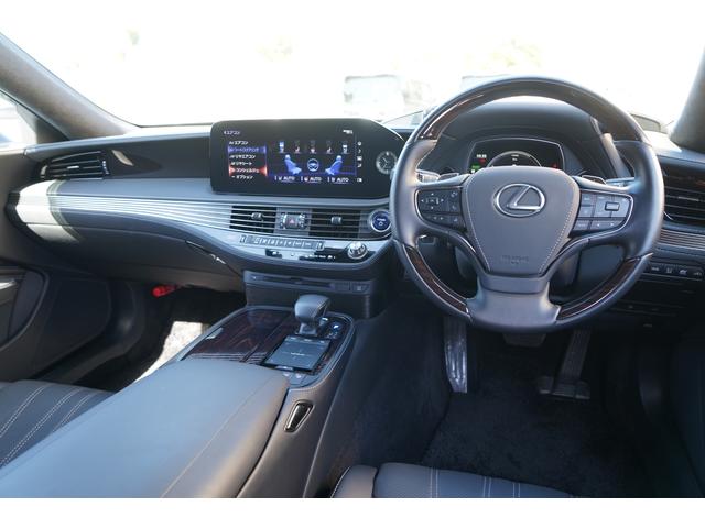 ＬＳ ＬＳ５００ｈ　バージョンＬ　銀影ラスター　サンルーフ　マークレビンソン　モデリスタエアロ　アドバンレーシング２０インチアルミ　セミアニリン革　１２．３インチナビ　パノラミックビューモニター　レクサスチームメイト　ベンチレーション（2枚目）