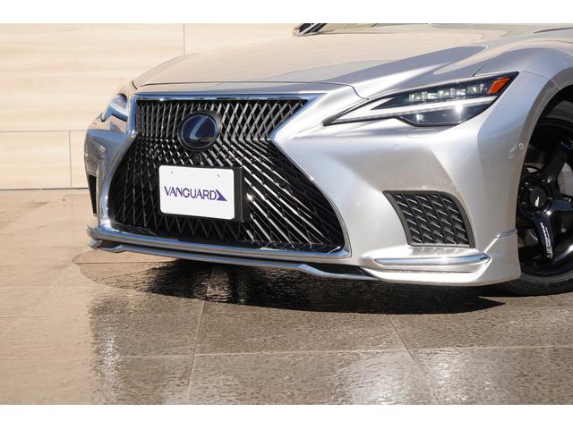 ＬＳ ＬＳ５００ｈ　バージョンＬ　銀影ラスター　サンルーフ　マークレビンソン　モデリスタエアロ　アドバンレーシング２０インチアルミ　セミアニリン革　１２．３インチナビ　パノラミックビューモニター　レクサスチームメイト　ベンチレーション（8枚目）