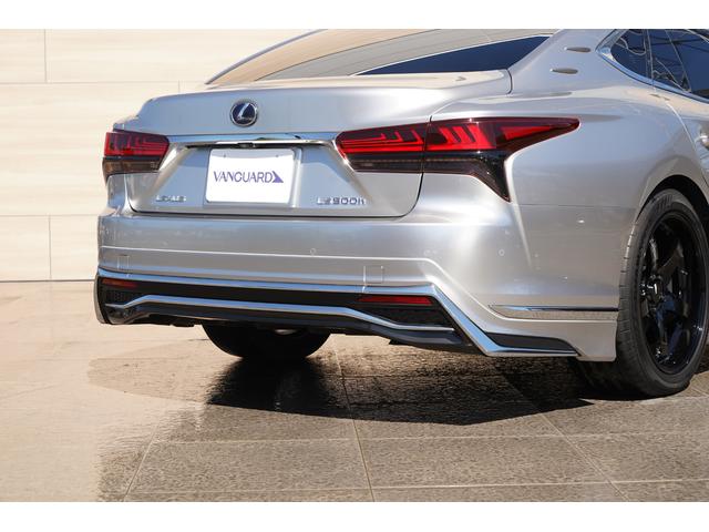 ＬＳ ＬＳ５００ｈ　バージョンＬ　銀影ラスター　サンルーフ　マークレビンソン　モデリスタエアロ　アドバンレーシング２０インチアルミ　セミアニリン革　１２．３インチナビ　パノラミックビューモニター　レクサスチームメイト　ベンチレーション（10枚目）