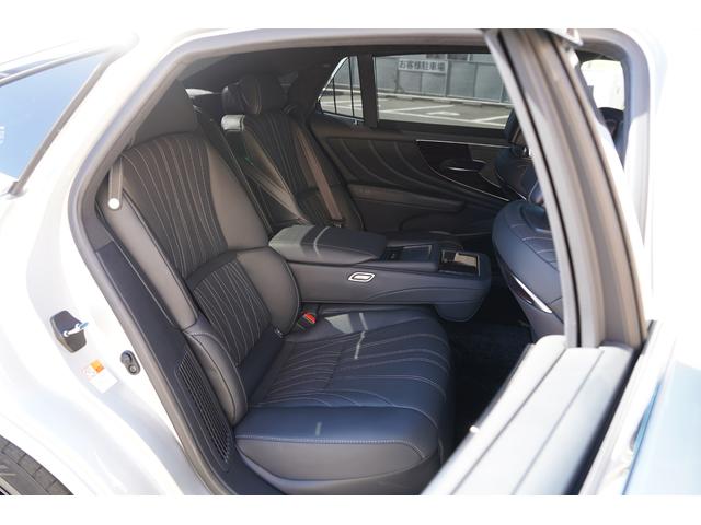 ＬＳ ＬＳ５００ｈ　バージョンＬ　銀影ラスター　サンルーフ　マークレビンソン　モデリスタエアロ　アドバンレーシング２０インチアルミ　セミアニリン革　１２．３インチナビ　パノラミックビューモニター　レクサスチームメイト　ベンチレーション（20枚目）