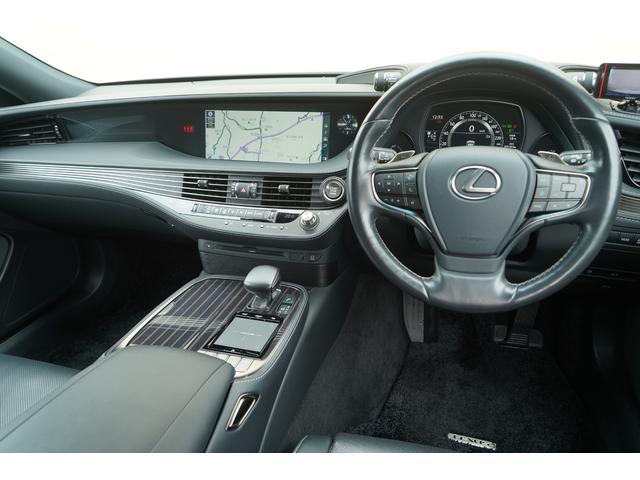 LS LS500 Iパッケージ ムーンルーフ 黒革 12.3インチSDナビTV パノラミックビュー ブラインドスポットモニター 3眼LEDライト オプション20インチスパッタリングアルミ ベンチレーション パワートランクリッド(2枚目)