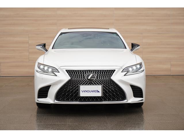 LS LS500 Iパッケージ ムーンルーフ 黒革 12.3インチSDナビTV パノラミックビュー ブラインドスポットモニター 3眼LEDライト オプション20インチスパッタリングアルミ ベンチレーション パワートランクリッド(10枚目)