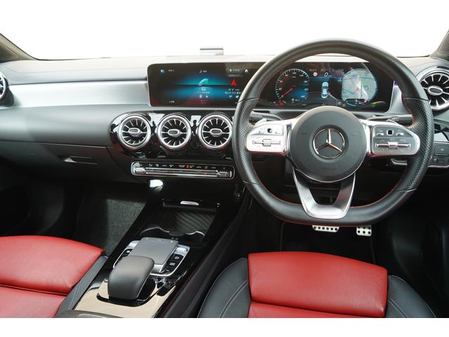 CLAクラス CLA200d AMGライン パノラミックスライディングルーフ レザーエクスクルーシブPKG 赤黒革シート 10.25インチナビTV 360度カメラ ヘッドアップディスプレイ アドバンスドサウンド レーダーセーフティPKG ETC(2枚目)